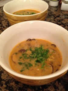 mushroom soup