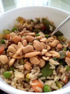 cashew stir fry